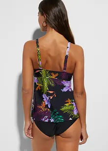 Tankini (2-delt sett) med V-hals, bonprix