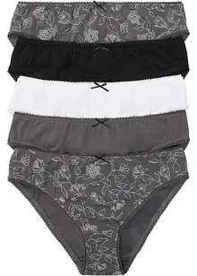 Truse med økologisk bomull (5-pack), bonprix