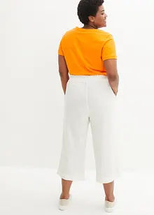 Culotte i lin, legglang, bonprix