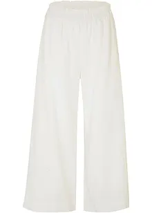 Culotte i lin, legglang, bonprix