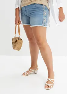 Denimshorts Mid Waist, bonprix