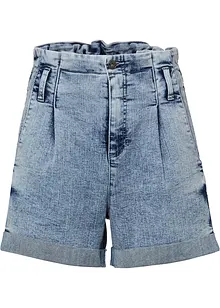 Paperbag jeans-shorts, bonprix