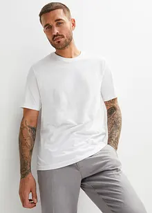 T-skjorte i 100% økologisk bomull (2-pack), bonprix