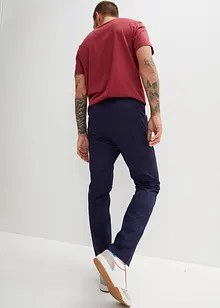 Regular Fit slip on-bukse med stretch og komfortsnitt, Straight, bonprix