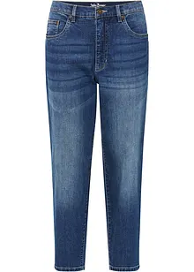 Stretch-jeans med økologisk bomull, ankellang, bonprix