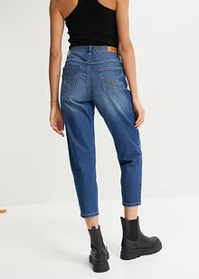 Stretch-jeans med økologisk bomull, ankellang, bonprix