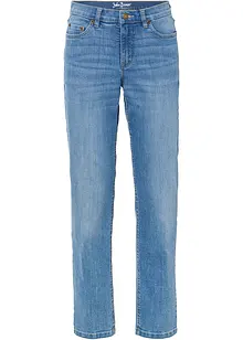 Straight komfort-stretchjeans, kort, bonprix