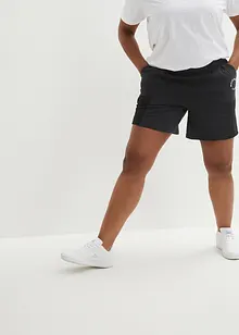 Sweat-shorts med mesh, bonprix