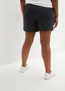 Sweat-shorts med mesh, bonprix