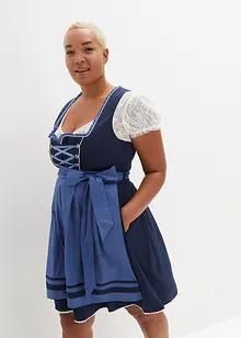 Dirndl og forkle, knelang (2-delt sett), bonprix