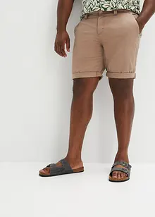 Chinos-bermuda i ren bomull, Regular Fit, bonprix