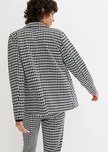 Jacquard-blazer med Houndstooth-mønster, bonprix