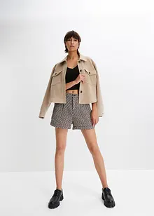 Bouclé-shorts, bonprix