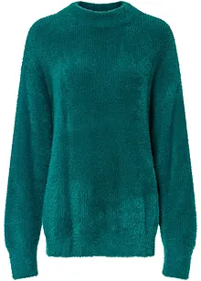 Genser med Hairy-knit, bonprix