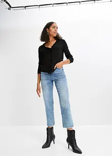 Finstrikket jakke, bonprix