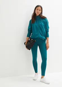 Ultrasoft sweatjakke med hette, med modal, bonprix