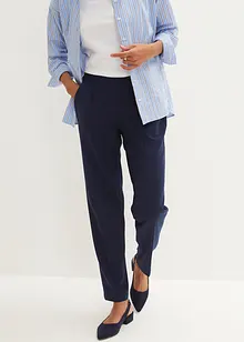 Pull on-bukse med press, bonprix