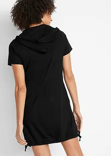 Trikotkjole i bomull, kort arm, bonprix