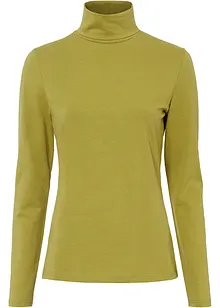 Langermet topp med økologisk bomull, bonprix