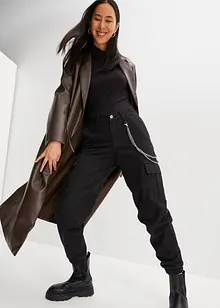 Cargo-jeans med kjede, bonprix