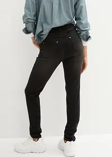 High Waist-termojeans med fleece-fôr, bonprix