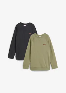 Sweatshirt (2-pack), bonprix