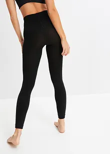 Leggings i termofleece 160 den, bonprix