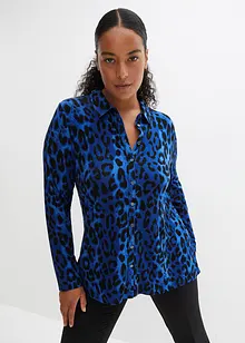 Trikotbluse med print, bonprix