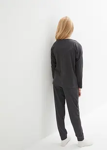 Pyjamas av myk bomull (2-delt sett), bonprix