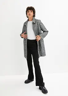 Ledig, kort kåpe i ull-stil, bonprix