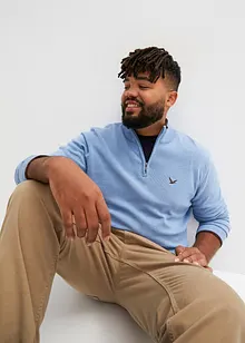 Troyer-genser med resirkulert bomull, bonprix