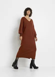 Oversized strikkekjole, bonprix