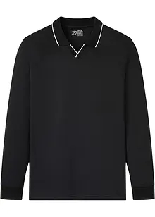 Langermet - poloshirt av økologisk bomull, bonprix