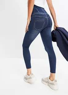 Shape seamless leggings i jeans-look, sterkt figurformende, bonprix