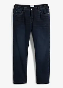 Relaxed Fit-termojeans med stretch og fleecefôr, Straight, bonprix