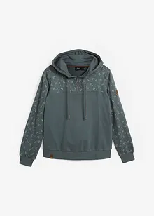 Hettesweatshirt med glidelås, bonprix