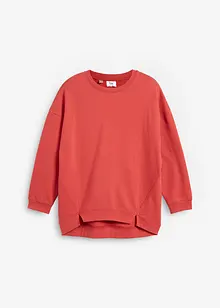 Oversized sweatshirt med splitt i nederkant, bpc bonprix collection