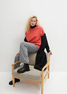 Oversized sweatshirt med splitt i nederkant, bpc bonprix collection