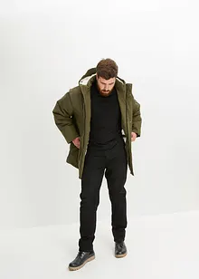 Parkas med komfortsnitt og hette, bpc bonprix collection