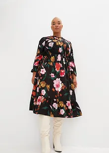 Midikjole med print, bonprix
