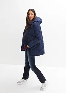 Strikket genser med rund hals, bonprix