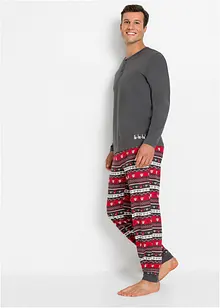 Pyjamas i 100% bomull, bonprix