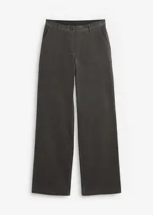 Cordbukse  med stretch av økologisk bomull, bonprix