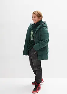 Hettegenser i myk bomullsmiks, bonprix