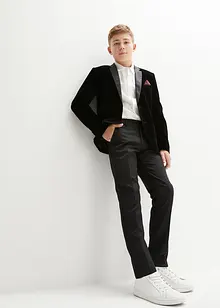 Dress + skjorte + slips (4-delt sett), bonprix