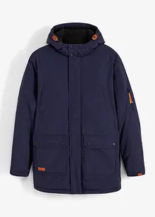 Parkas med hette og fleecefôr, bpc bonprix collection