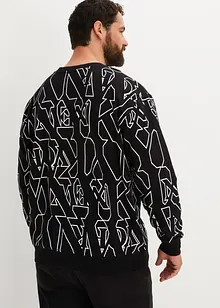 Sweatshirt av økologisk bomull, Loose Fit, bonprix