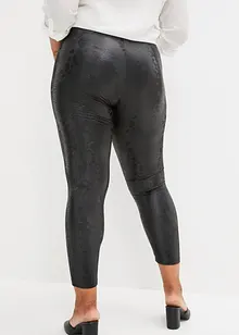 Leggings med slange-print, bonprix