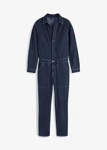 Straight jeans-jumpsuit, cropped, John Baner JEANSWEAR