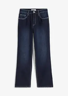 Wide Leg-jeans High Waist, Stretch, bonprix